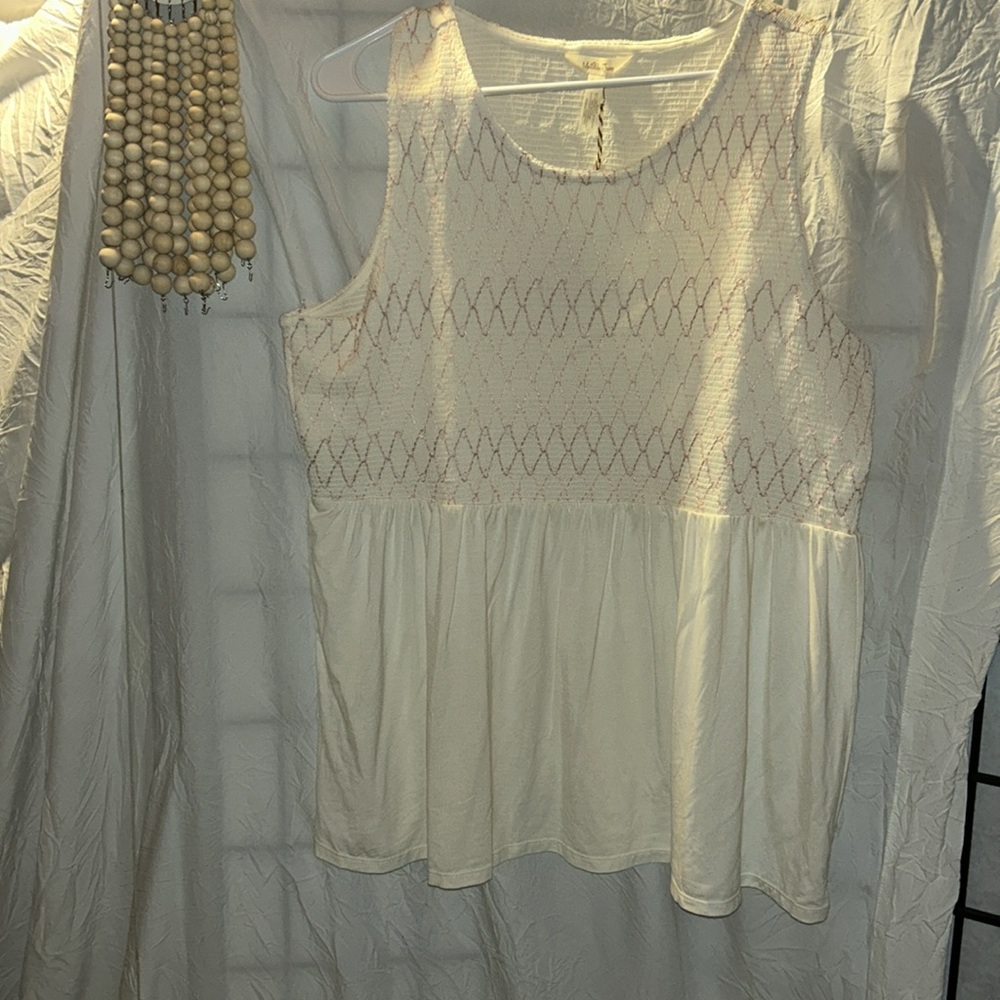 Matilda Jane sleeveless blouse size XXL NWT. - Picture 2 of 6